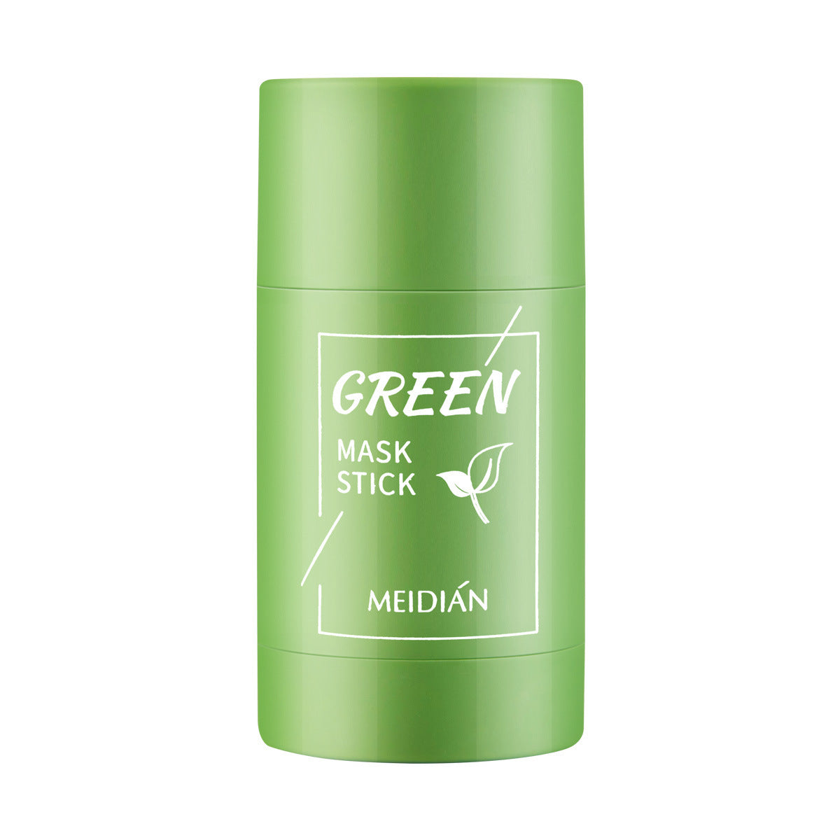 Cross-border popular charm point green tea solid mask deep cleansing, hydrating, oil control, pore shrinking smear-type mud mask stick