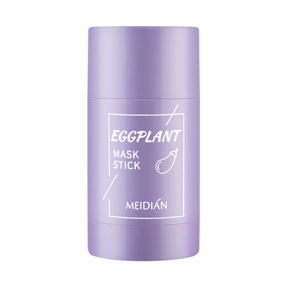 Cross-border popular charm point green tea solid mask deep cleansing, hydrating, oil control, pore shrinking smear-type mud mask stick